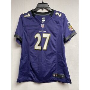 NFL Baltimore Ravens Ray Rice #27 Nike On Field Jersey Purple Women's L